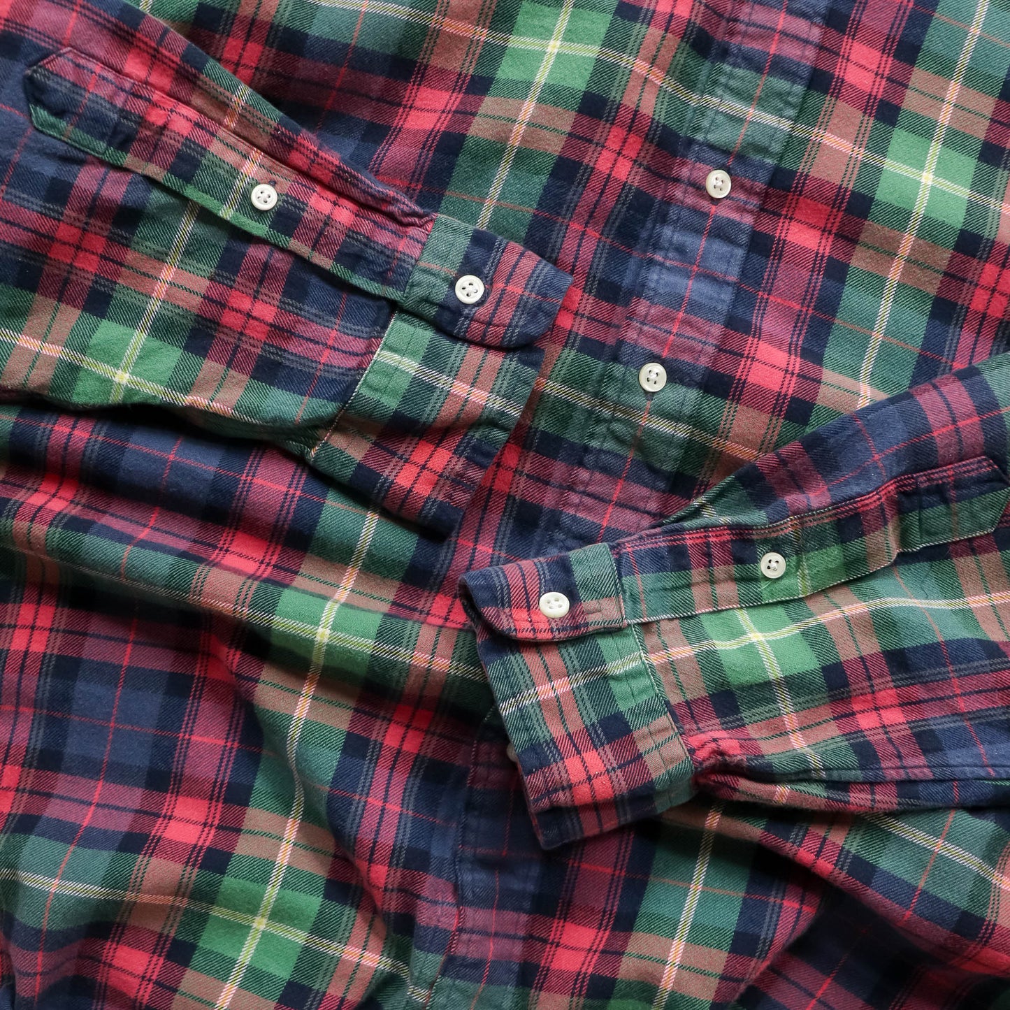 Polo Ralph Lauren Plaid Button Up Shirt - 90s (XL)