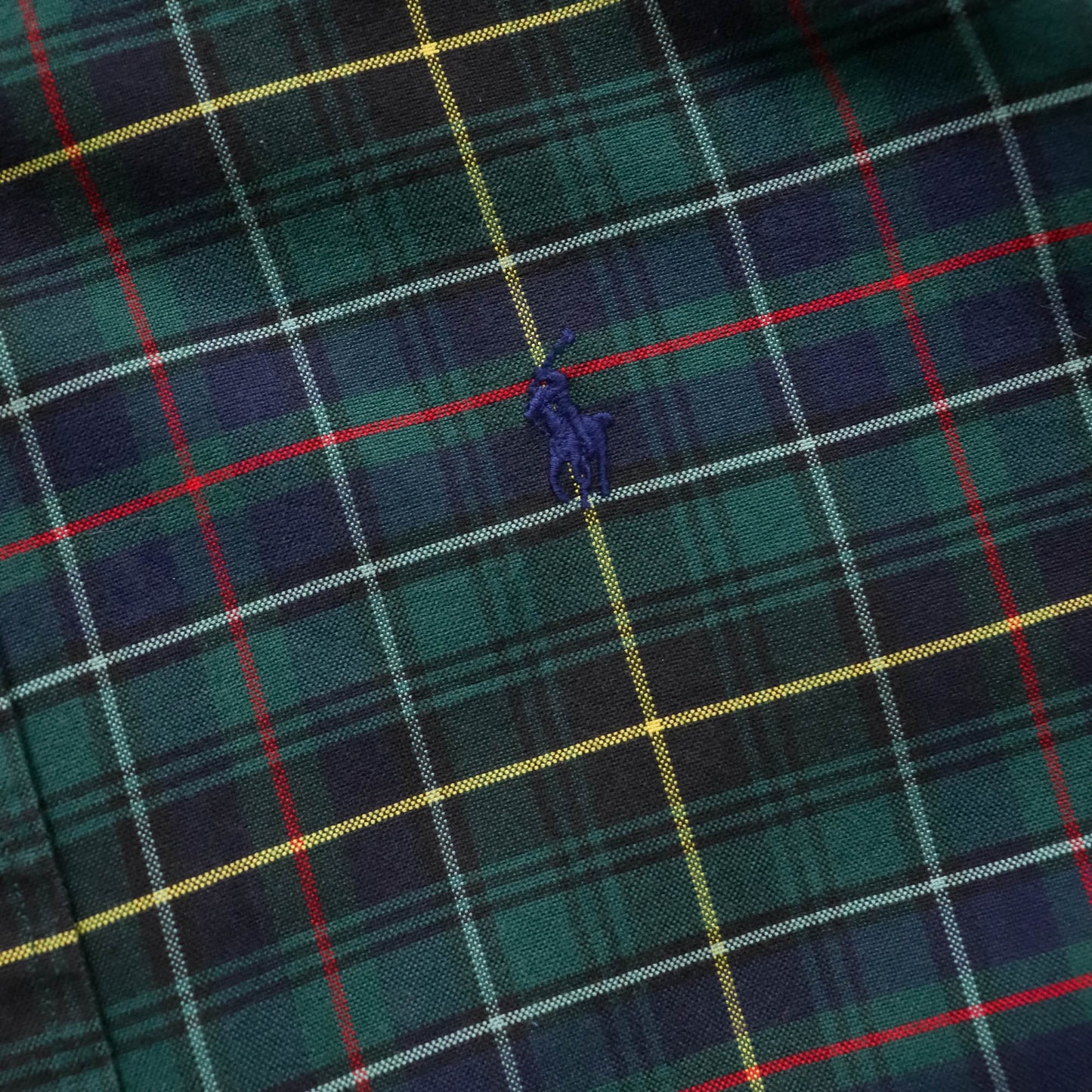 Polo Ralph Lauren Plaid Button Up Shirt -90s (L)