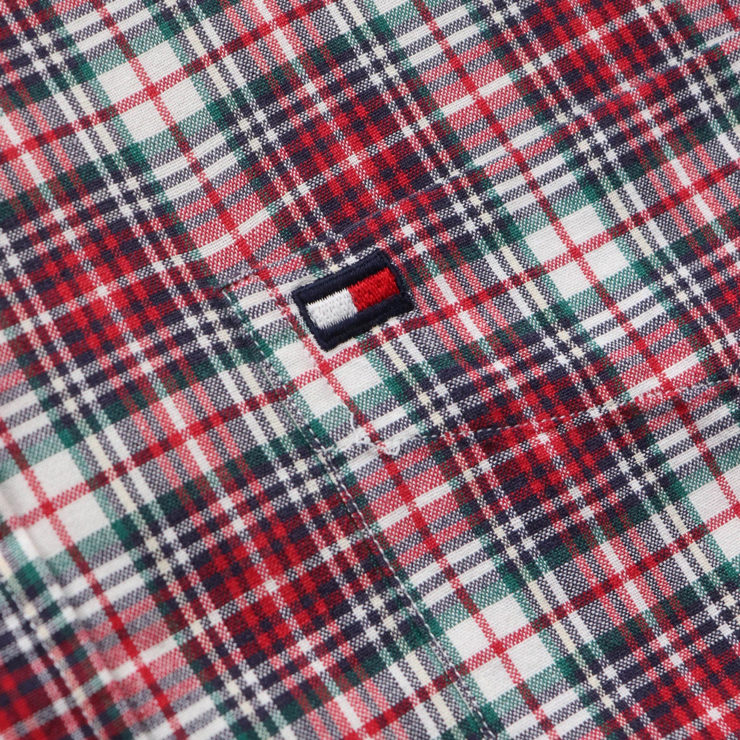 Tommy Hilfiger Plaid Button Up Shirt - 90s (L)