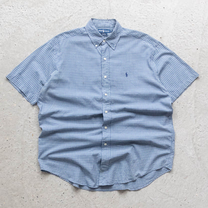 Polo Ralph Lauren Plaid Button Up Shirt - 90s (L)