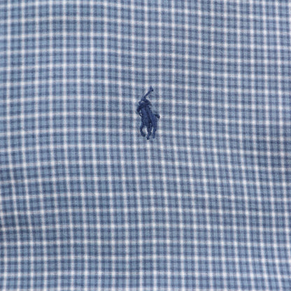 Polo Ralph Lauren Plaid Button Up Shirt - 90s (L)