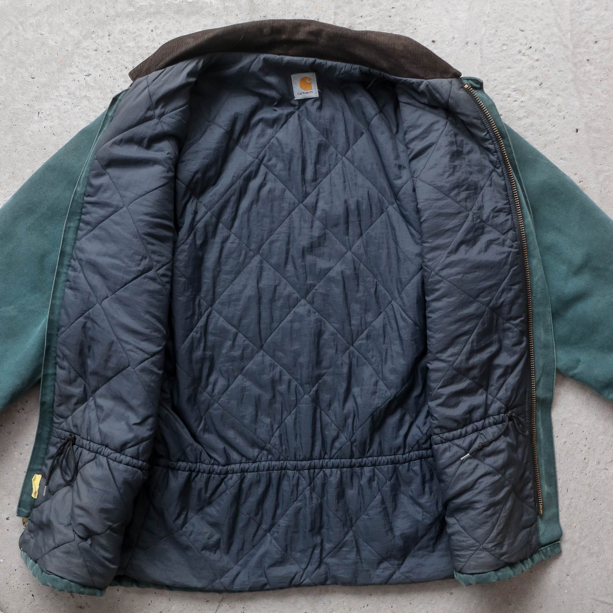 Carhartt C26 Hunter Green Quilted Arctic Jacket - 90s (XL)