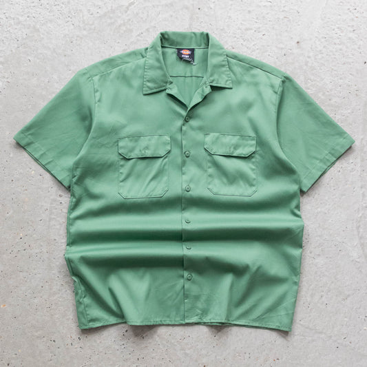 Dickies Button Up Mechanic Shirt - 2000s (L)
