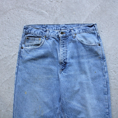 Vintage Carhartt Flannel Lined Workwear Jeans - 32x30