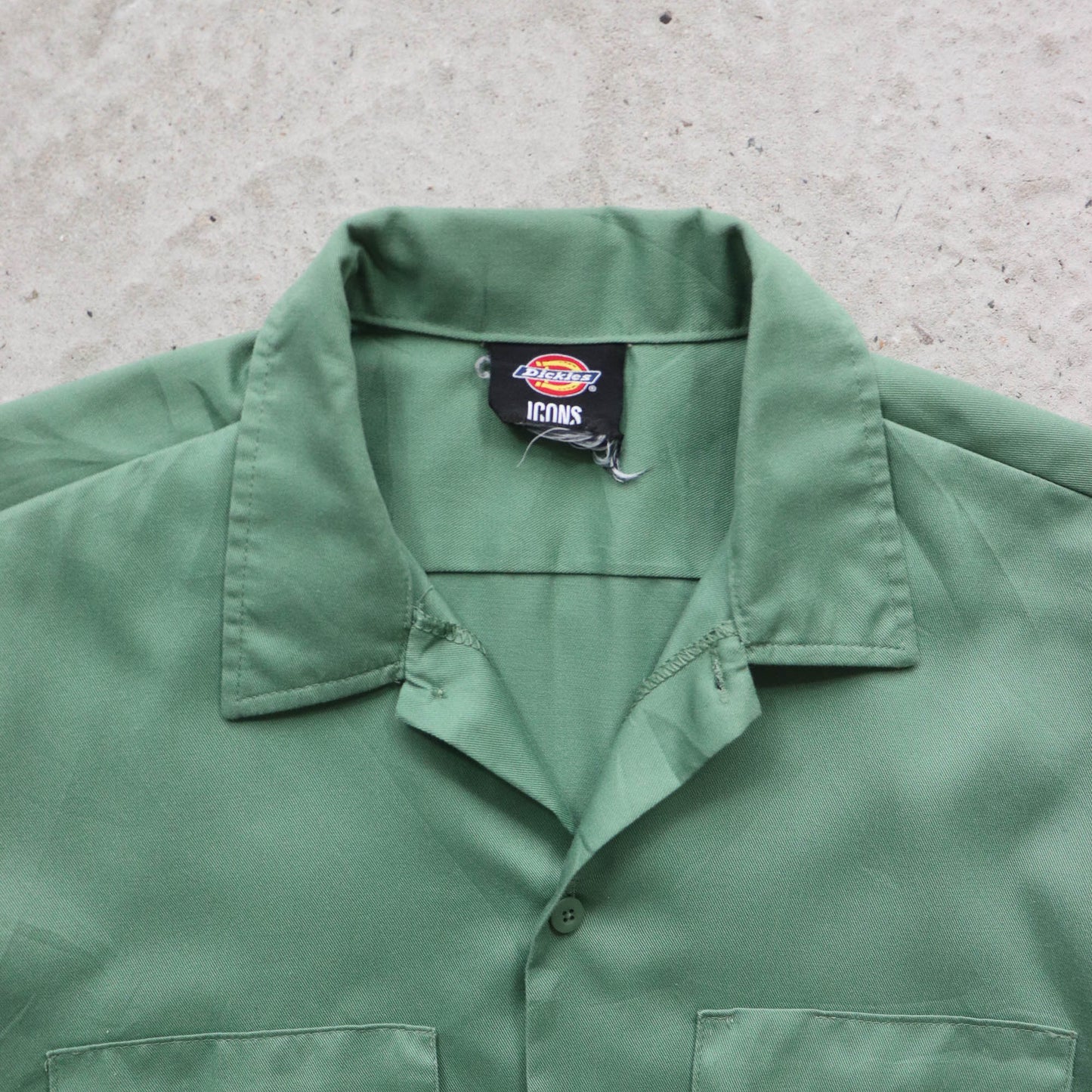 Dickies Button Up Mechanic Shirt - 2000s (L)