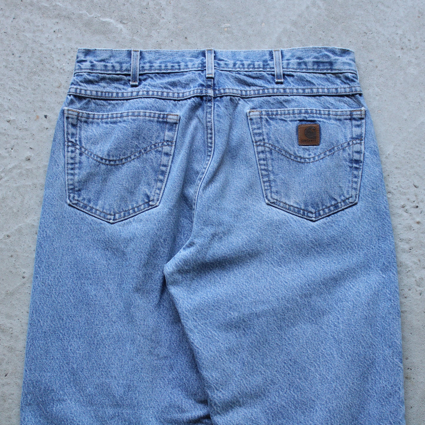 Vintage Carhartt Flannel Lined Workwear Jeans - 32x30