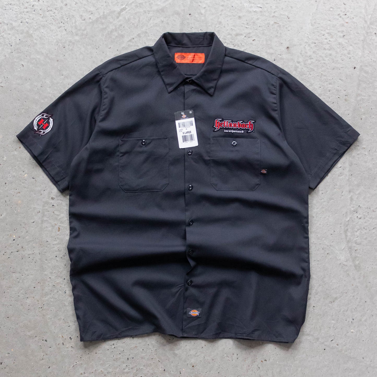 Dickies Hellanbach Button Up Mechanic Shirt - 2000s (XL)