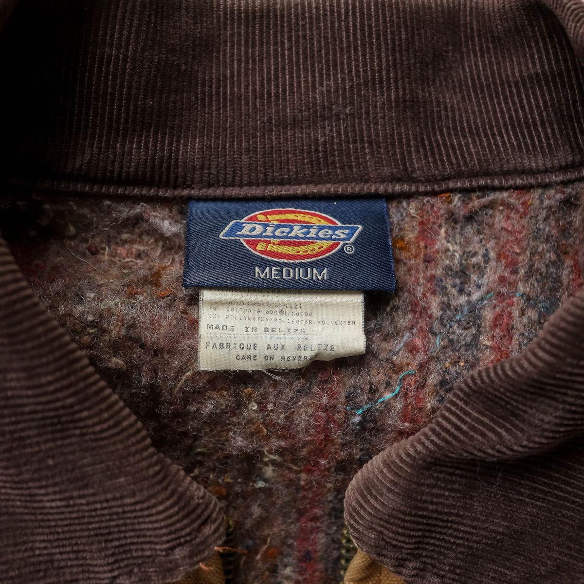 Dickies Blanket Lined Canvas Work Jacket - 90s (M)
