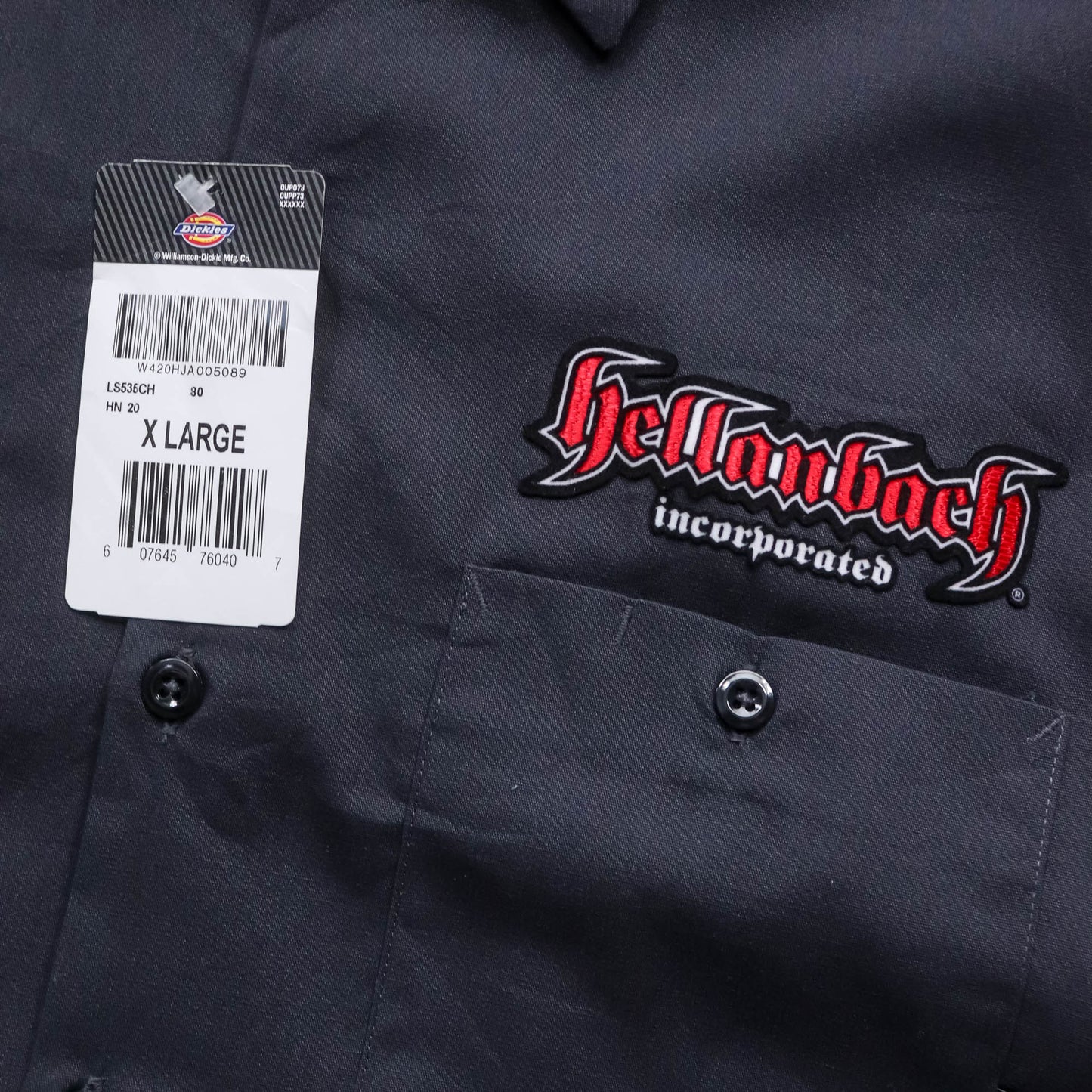 Dickies Hellanbach Button Up Mechanic Shirt - 2000s (XL)