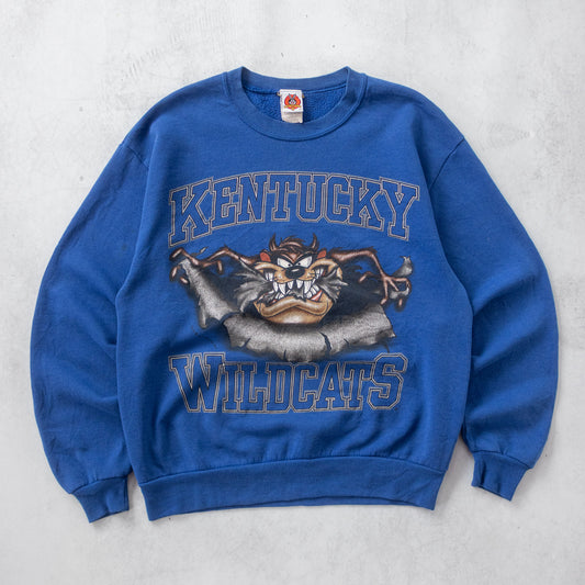 Vintage 90s Kentucky Wildcats x Looney Tunes NCAA Sweatshirt - M