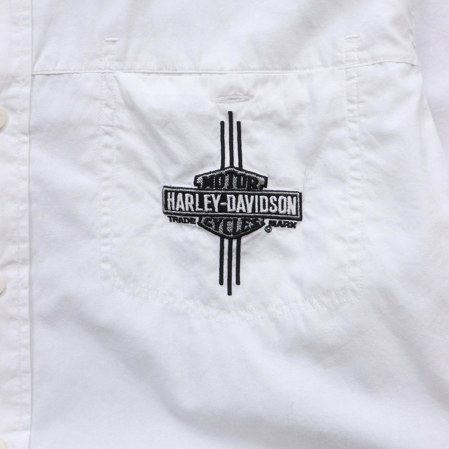 Harley Davidson Embroidered Button Up Shirt - 2000s (L)