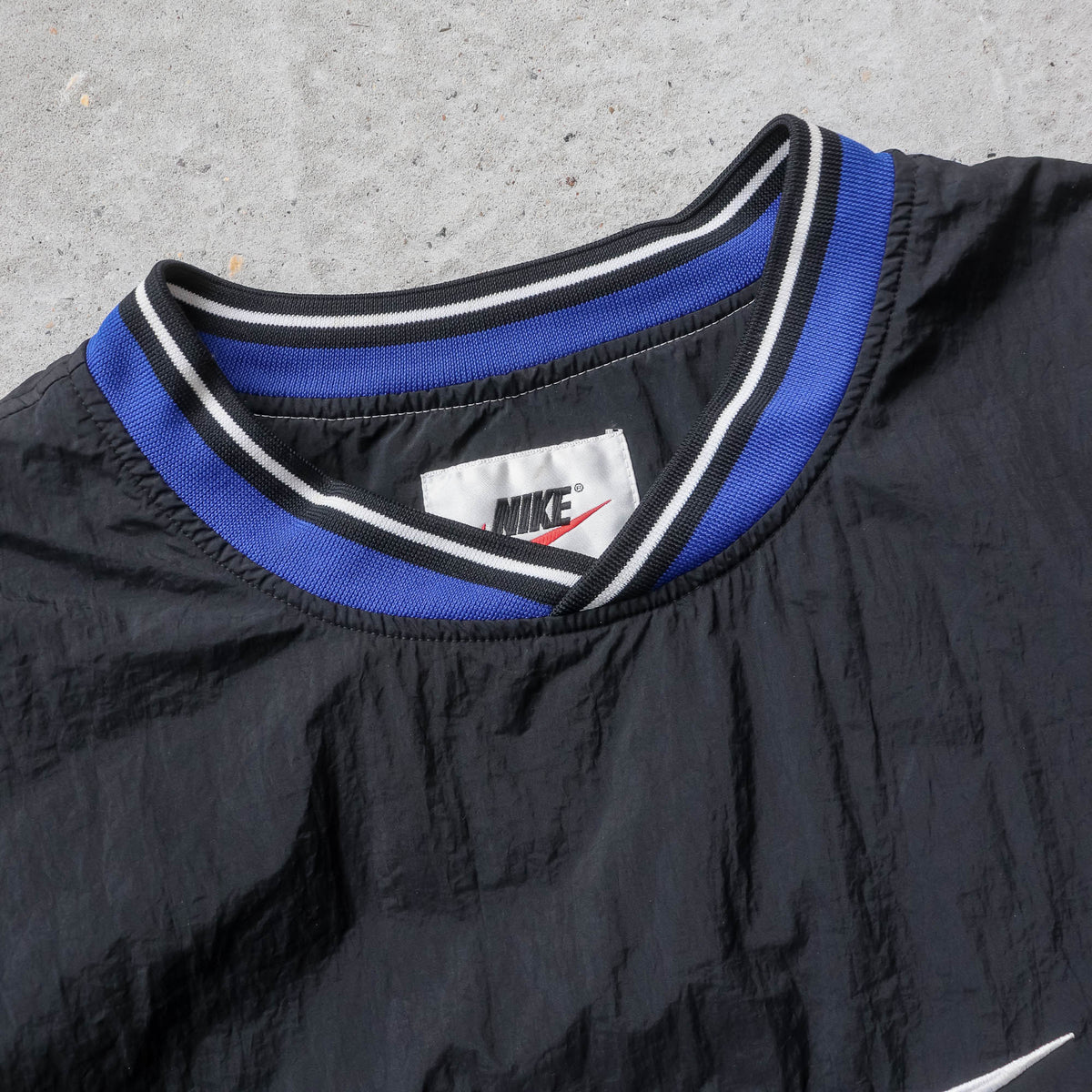 Nike Big Swoosh Pullover Windbreaker Jacket - 90s (XXL)