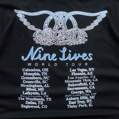 Aerosmith Nine Lives World Tour Tee - 1997 (XL)