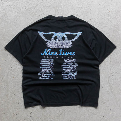 Aerosmith Nine Lives World Tour Tee - 1997 (XL)