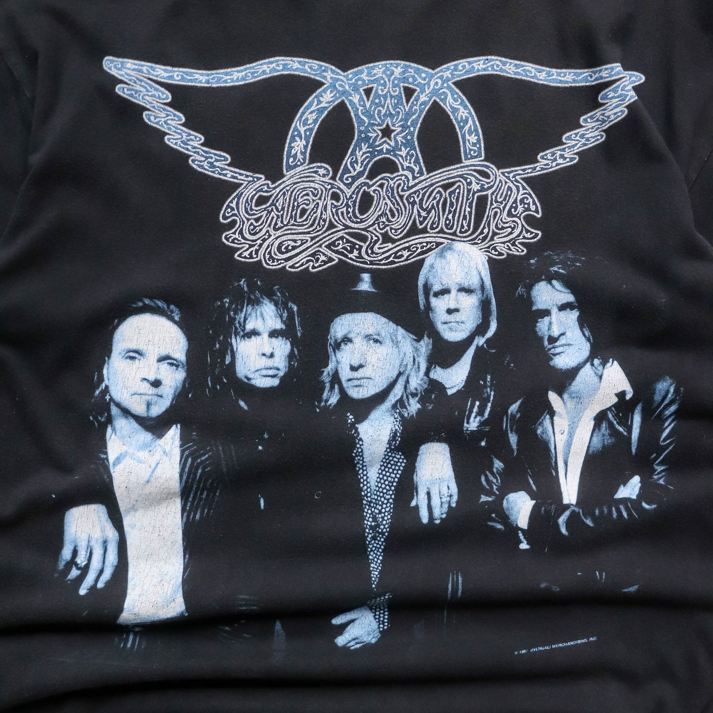 Aerosmith Nine Lives European Tour Tee - 1997 (L)