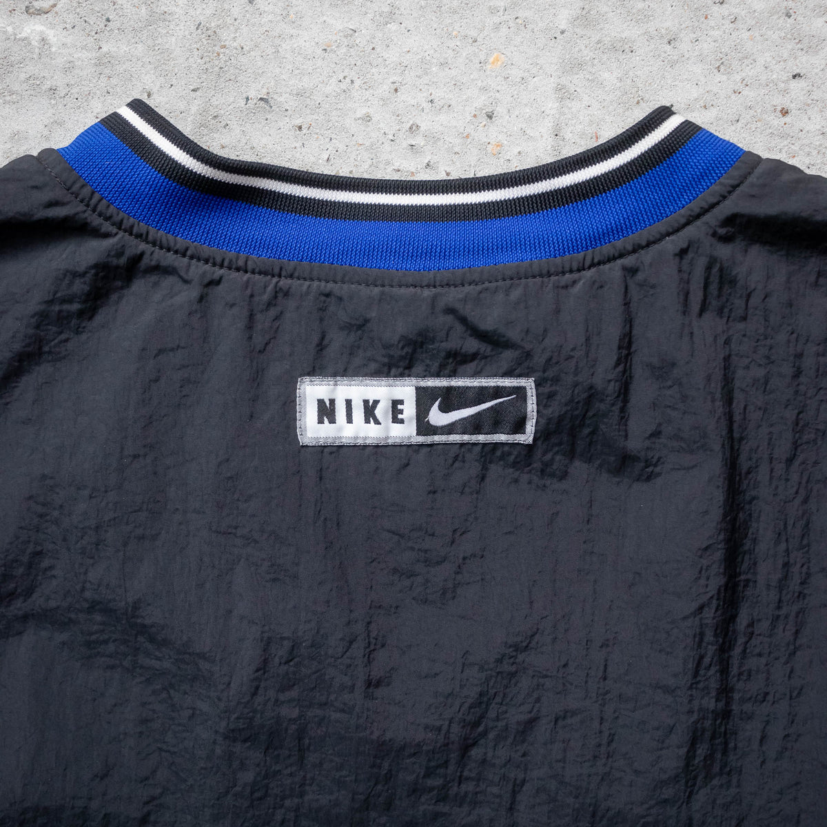 Nike Big Swoosh Pullover Windbreaker Jacket - 90s (XXL)
