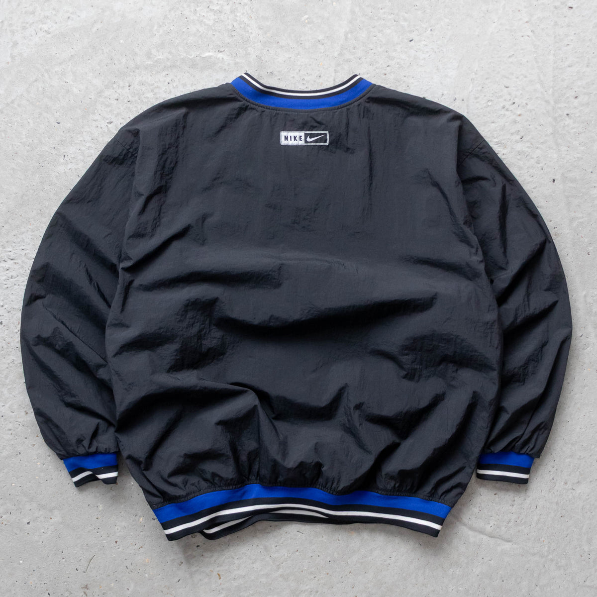 Nike Big Swoosh Pullover Windbreaker Jacket - 90s (XXL)