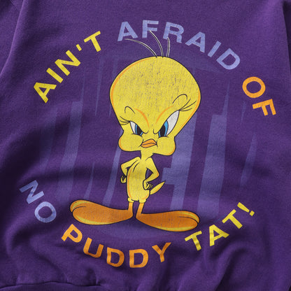 Vintage 90s Tweety Bird Looney Tunes Sweatshirt - M