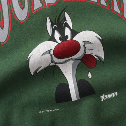 Vintage 90s Louisiana x Looney Tunes Sweatshirt - XL