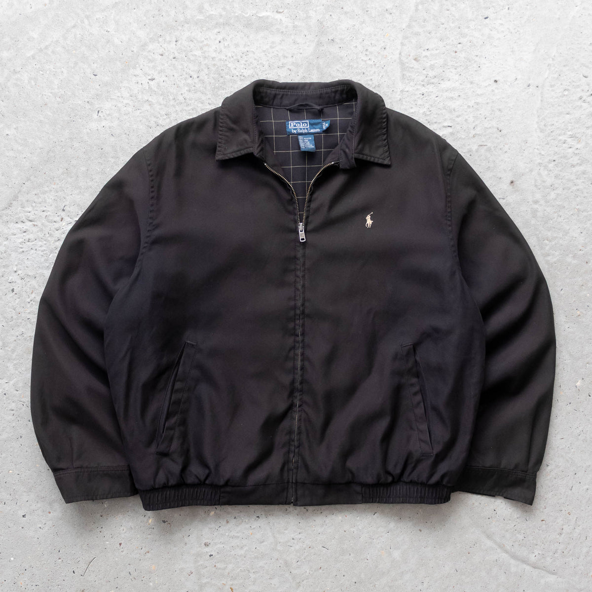 Polo Ralph Lauren Plaid Lined Harrington Jacket - 2000s (M)
