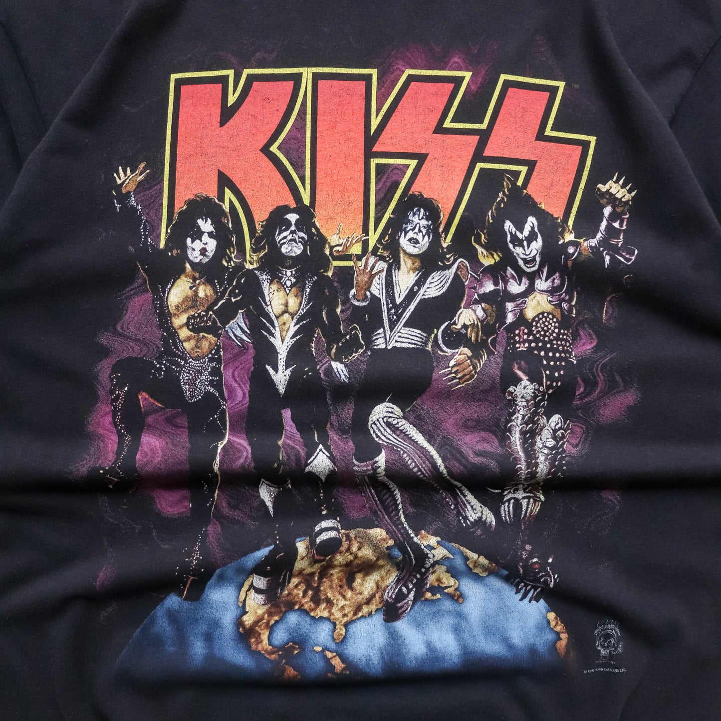 KISS Alive Worldwide Reunion European Tour Tee - 1996 (XL)