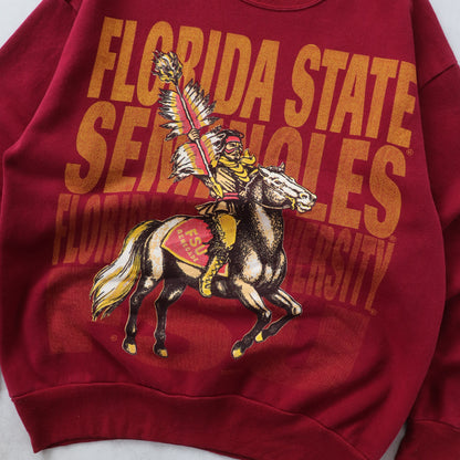 Vintage 80s Florida State Seminoles NCAA Sweatshirt - L