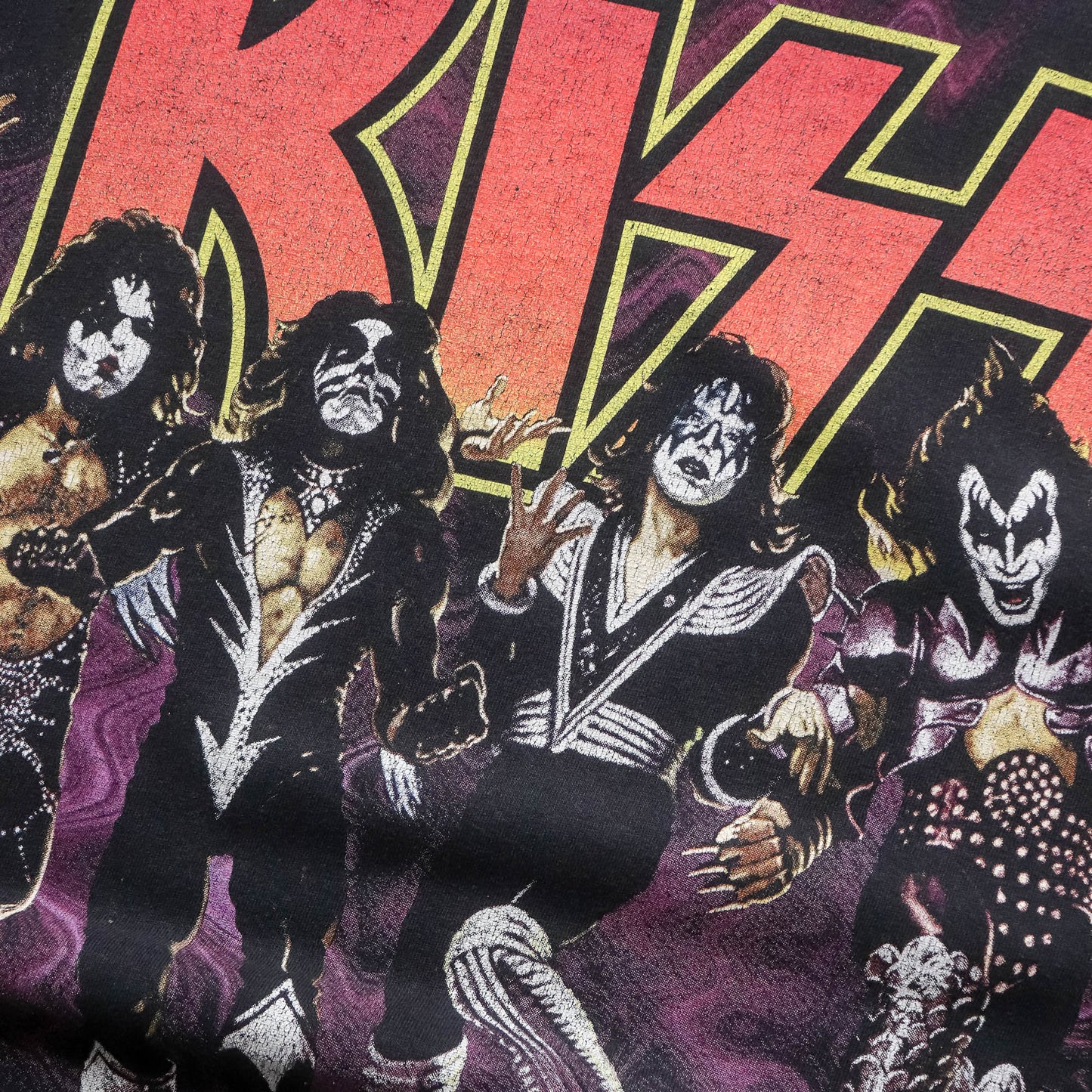 KISS Alive Worldwide Reunion European Tour Tee - 1996 (XL)