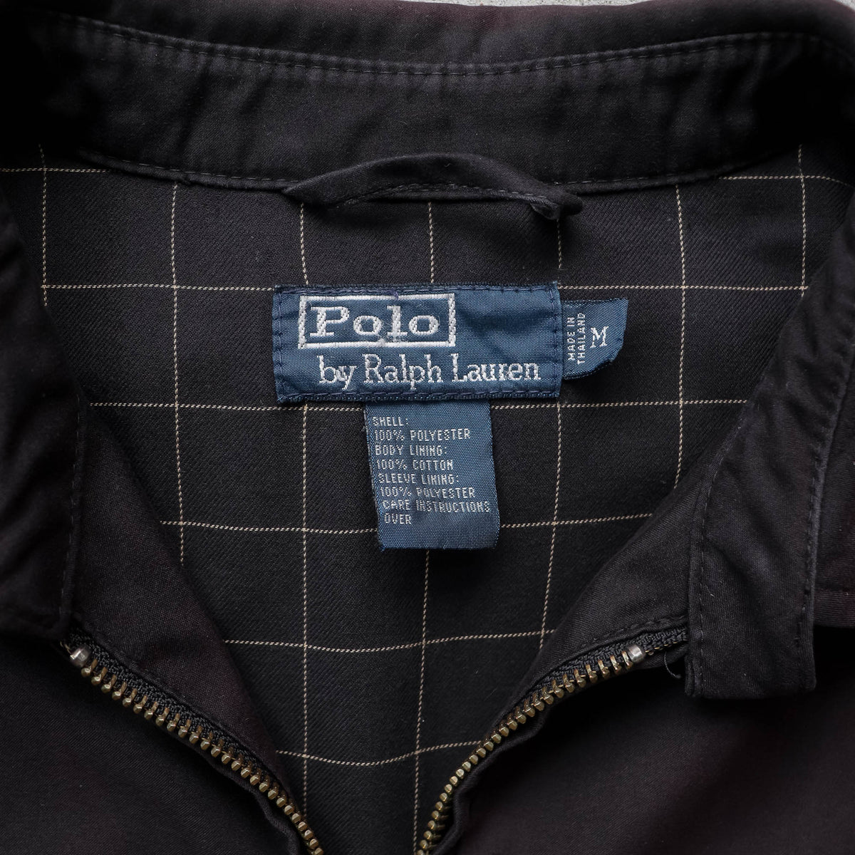 Polo Ralph Lauren Plaid Lined Harrington Jacket - 2000s (M)