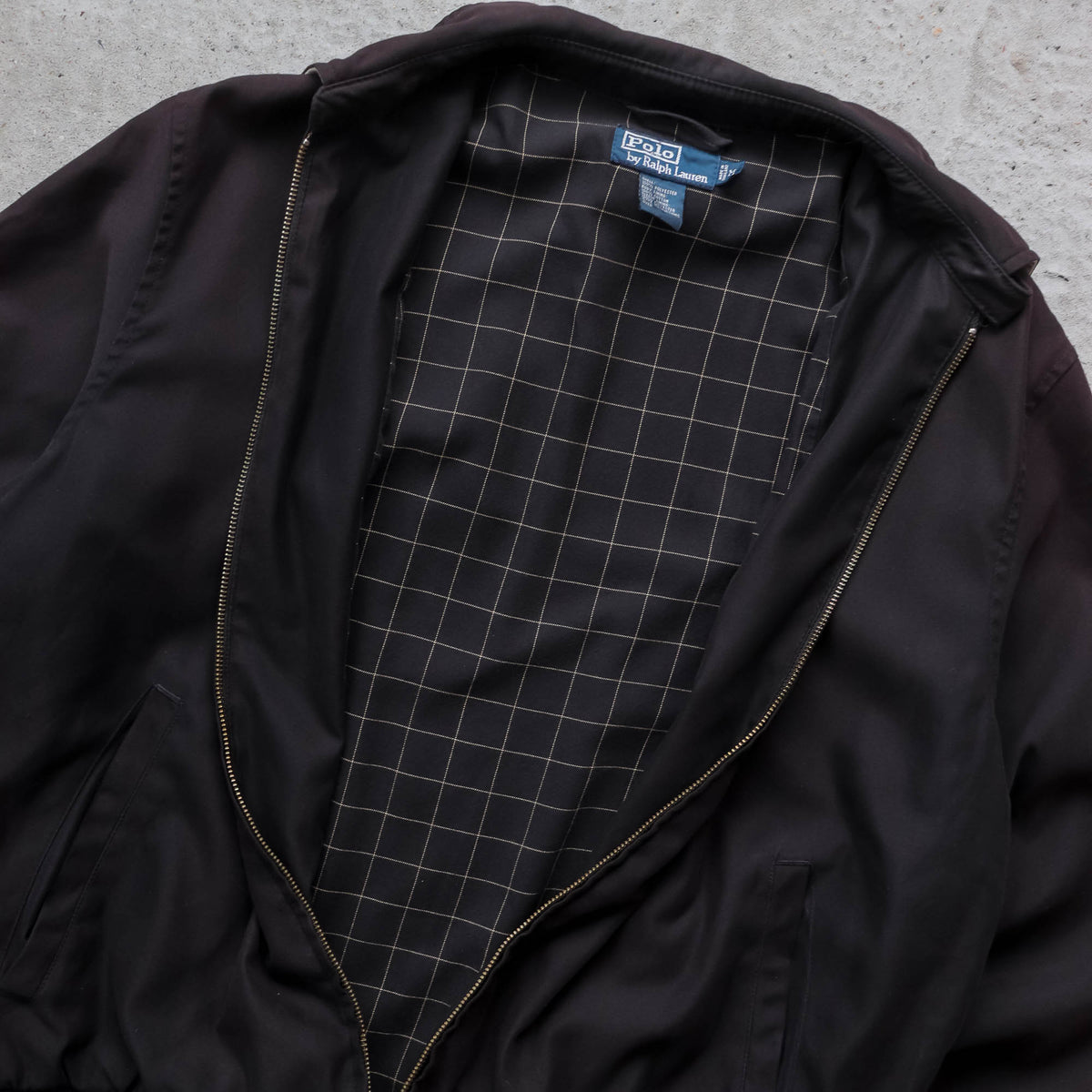 Polo Ralph Lauren Plaid Lined Harrington Jacket - 2000s (M)