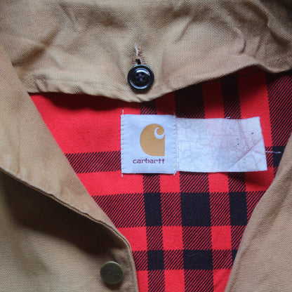 Vintage 90s Carhartt Blanket Lined Michigan Jacket - XXL