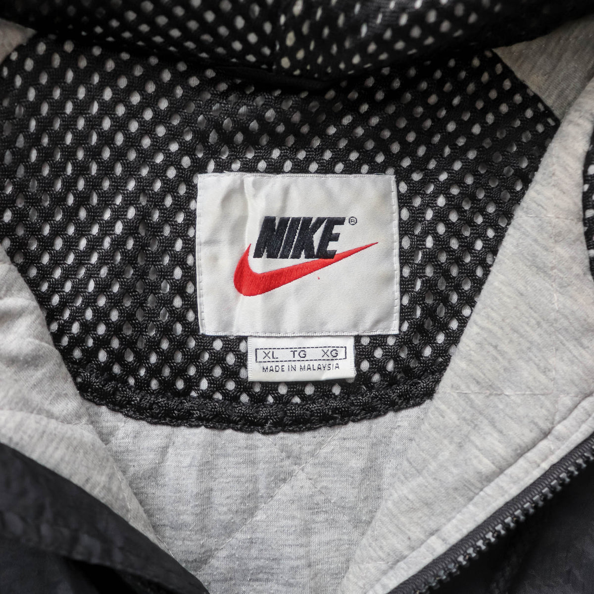 Nike Big Swoosh Quilted Windbreaker Jacket - 90s (XL)