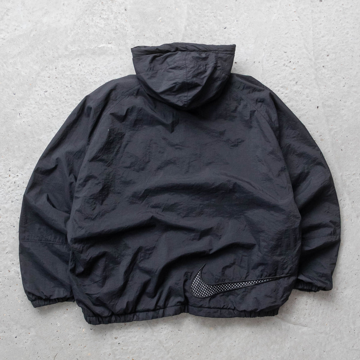 Nike Big Swoosh Quilted Windbreaker Jacket - 90s (XL)