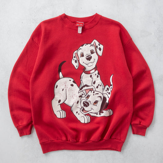 Vintage 90s 101 Dalmatians Disney Sweatshirt - M