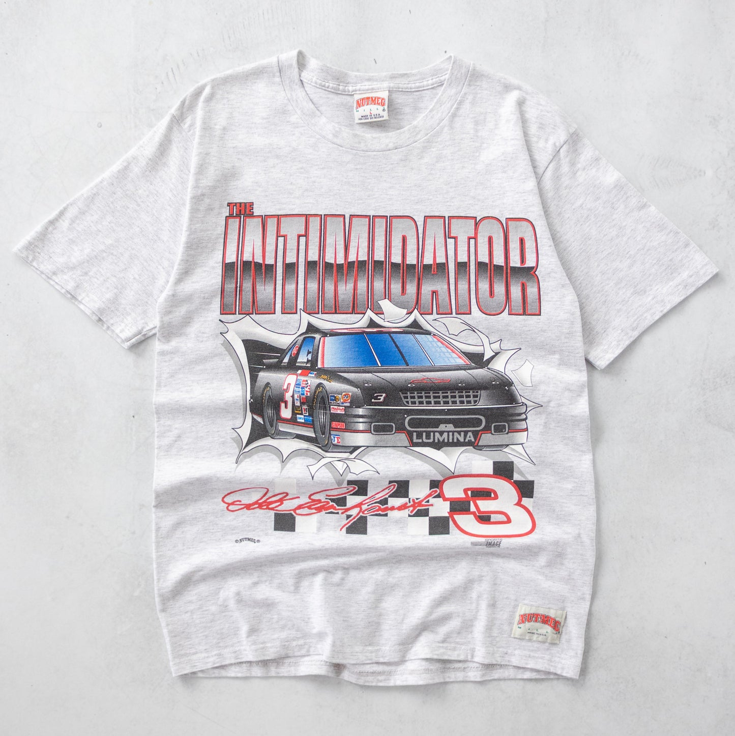 Vintage 90s Dale Earnhardt 'Intimidator' NASCAR Tee - L