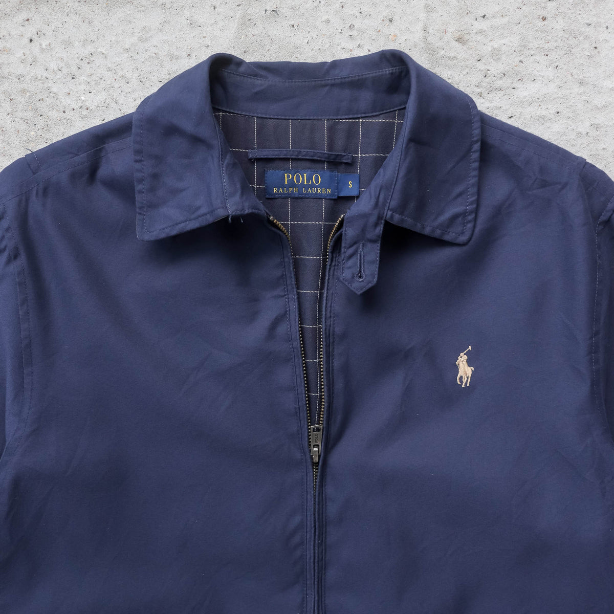 Polo Ralph Lauren Plaid Lined Harrington Jacket - 2000s (S)