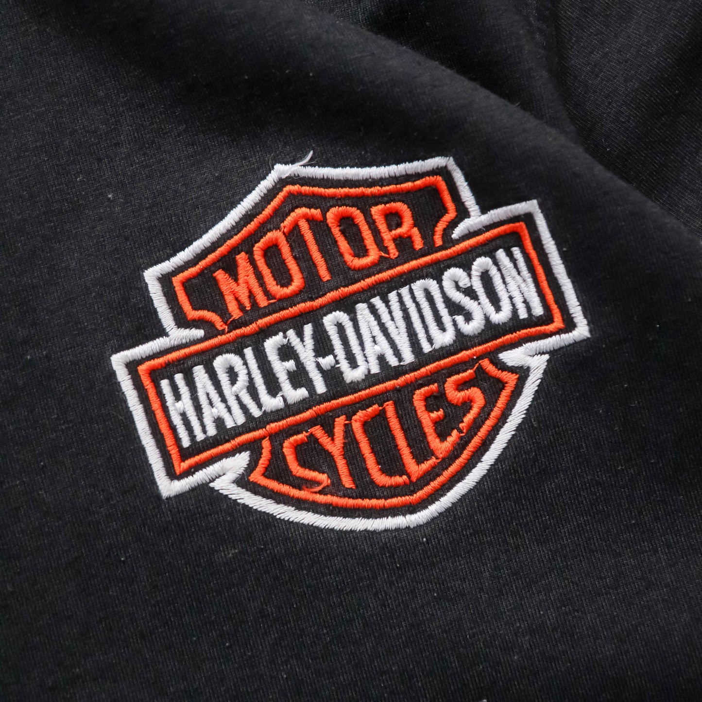 Harley Davidson Embroidered Eagle Tee - 2000s (M)