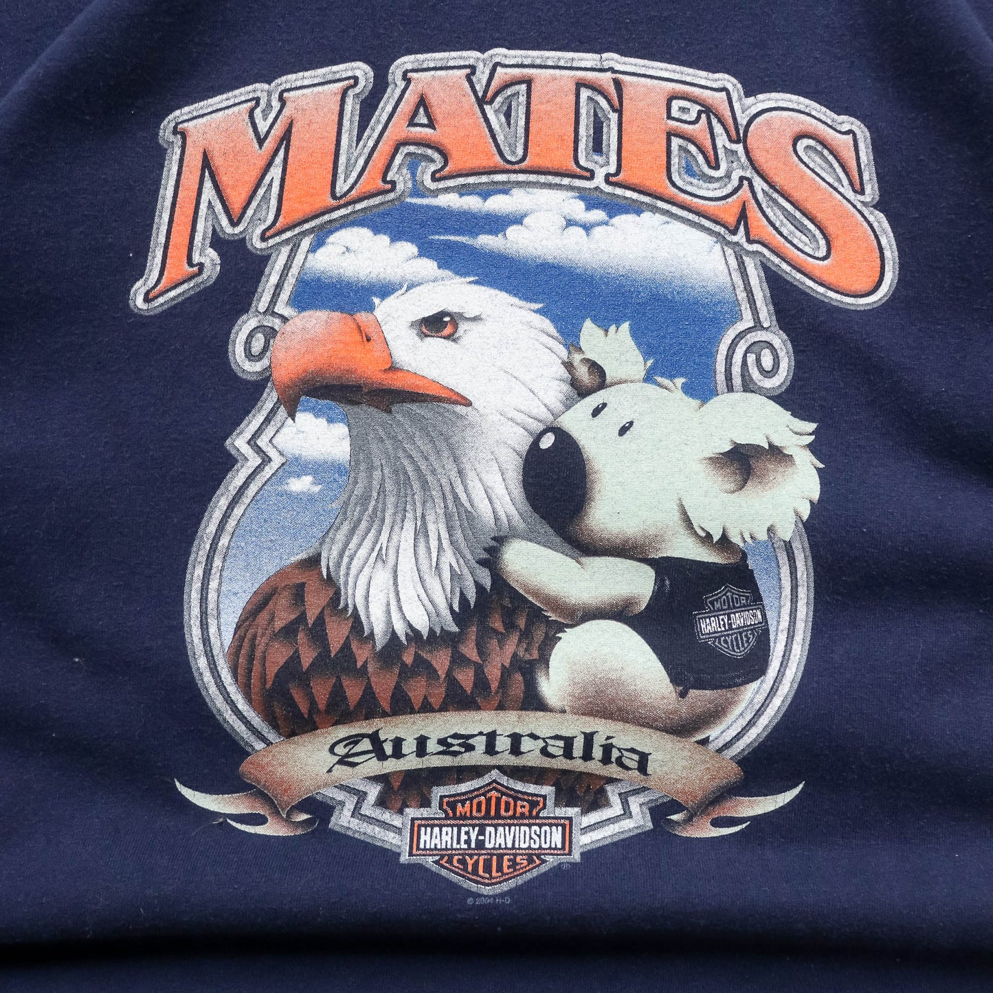 Harley Davidson Australia Mates Tee - 2001 (M)