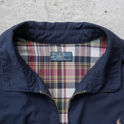 Polo Ralph Lauren Plaid Lined Harrington Jacket - 2000s (XXL)