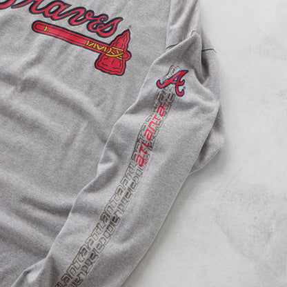 Vintage Nike Atlanta Braves Long Sleeve MLB Tee - L