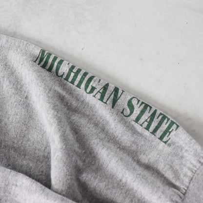 Vintage Nike Michigan Spartans Long Sleeve NCAA Tee - XL