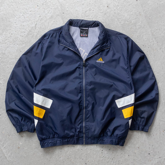 Adidas Big Logo Windbreaker Jacket - 90s (L)