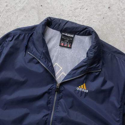 Adidas Big Logo Windbreaker Jacket - 90s (L)