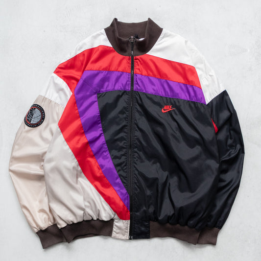 Vintage 90s Nike International Nylon Track Jacket - L