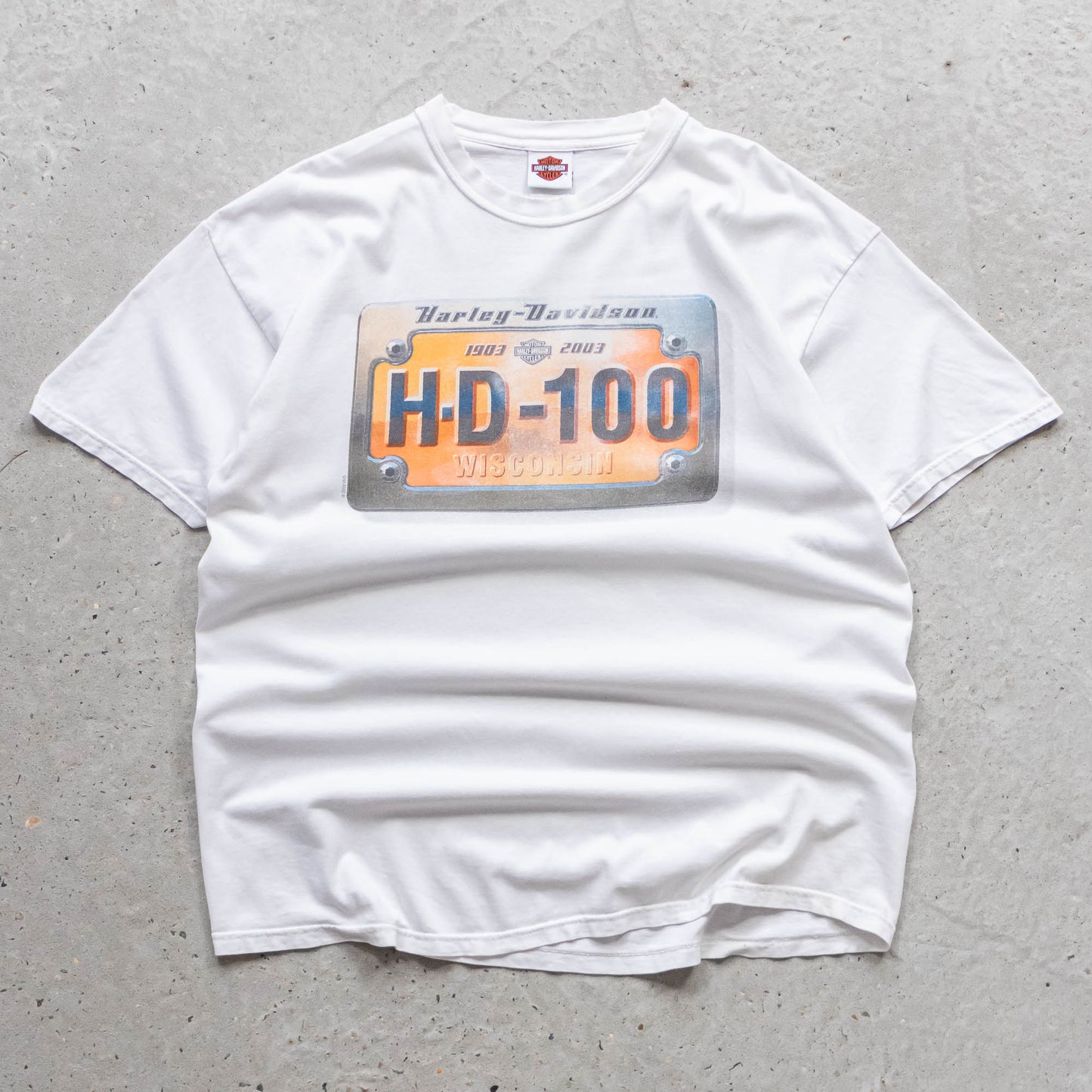 Harley Davidson License Plate Tee - 2003 (XL)