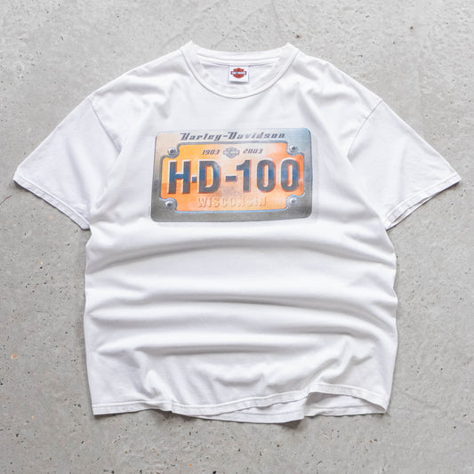 Harley Davidson License Plate Tee - 2003 (XL)