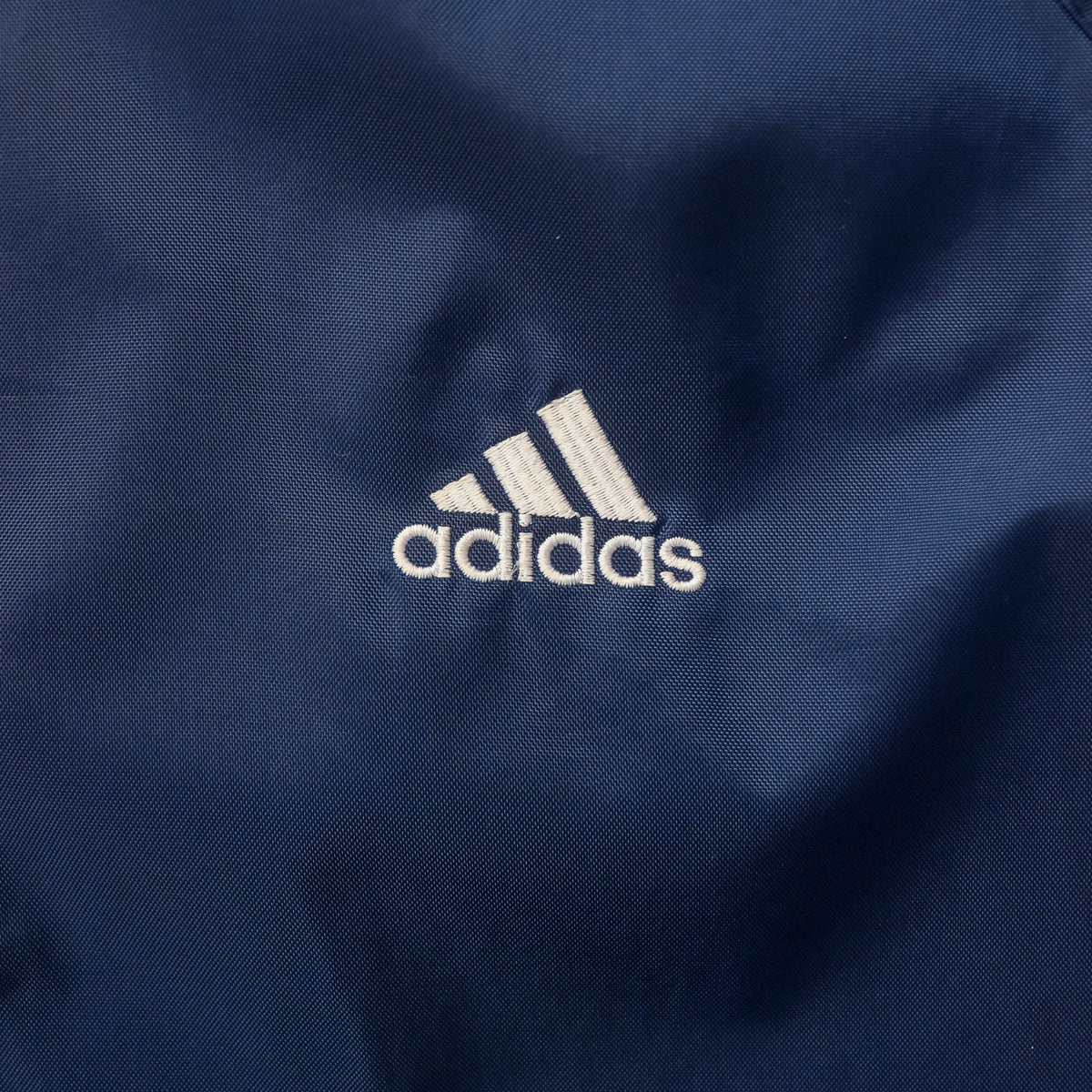 Adidas Embroidered Logo Windbreaker Jacket - 90s (L)