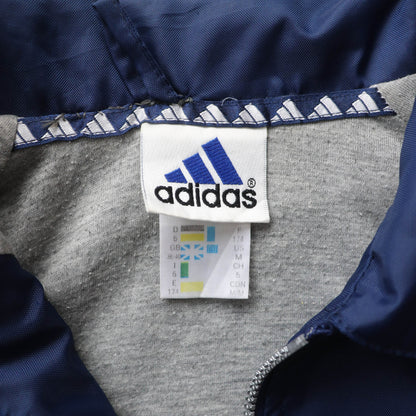 Adidas Embroidered Logo Windbreaker Jacket - 90s (L)