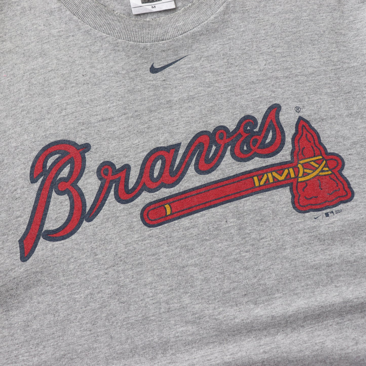 Vintage Nike Atlanta Braves MLB Tee - M