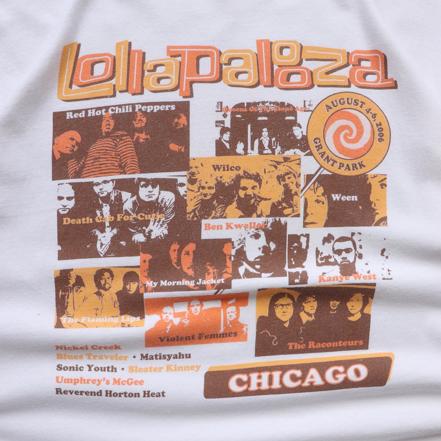 Lollapalooza Chicago Festival Tee - 2006 (XL)