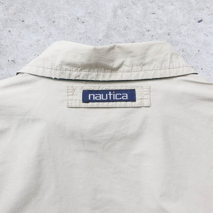 Nautica Reversible Plaid Harrington Jacket - 90s (L)